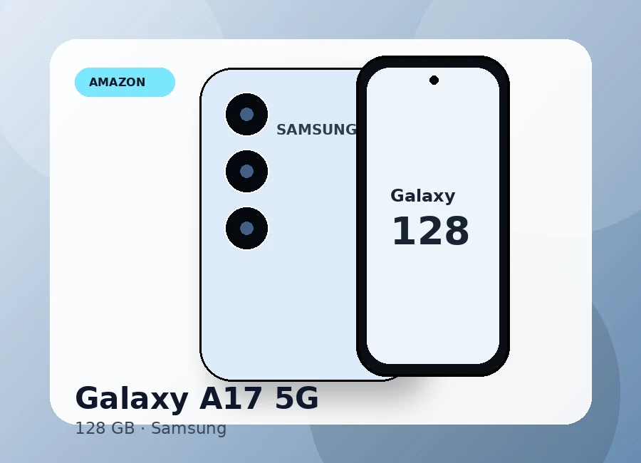 Samsung Galaxy A17 5G 128GB en Amazon
