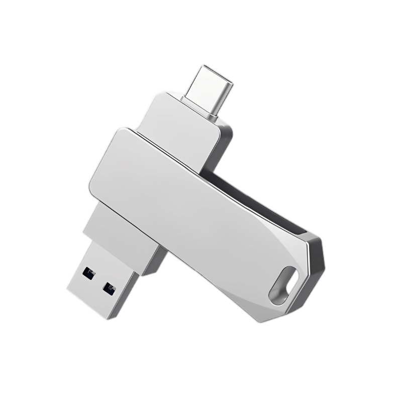 Memoria USB 2 en 1